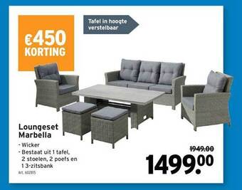 Loungeset Marbella