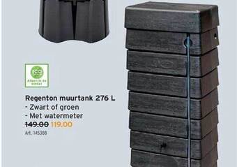 GAMMA Regenton Muurtank 276 L aanbieding