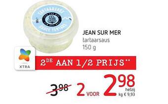 Spar Colruyt Jean Sur Mer Tartaarsaus aanbieding