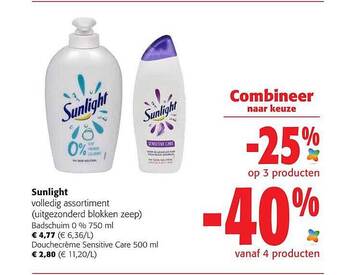 Colruyt Sunlight aanbieding