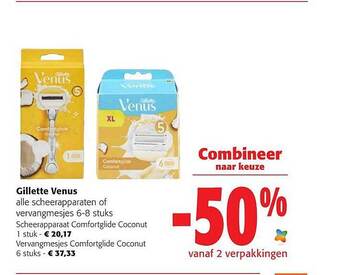Colruyt Gillette Venus aanbieding