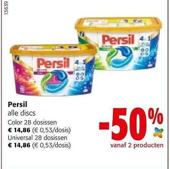 Colruyt Persil Alle Discs aanbieding