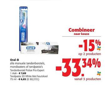 Colruyt Oral-b aanbieding