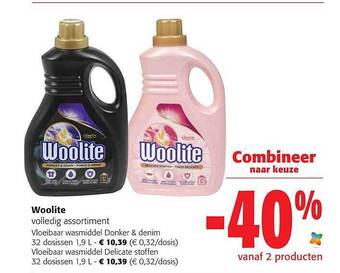 Colruyt Woolite aanbieding