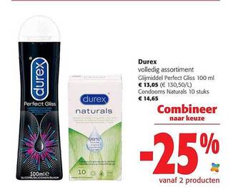 Colruyt Durex Volledig Assortiment aanbieding