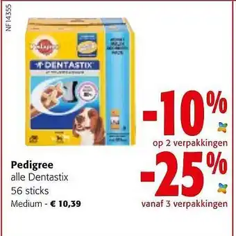 Colruyt Pedigree Alle Dentastix aanbieding
