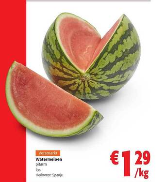 Colruyt Watermeloen aanbieding