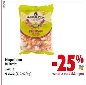 Colruyt Napoleon Fruitmix aanbieding
