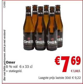 Colruyt Omer 8% Vol aanbieding