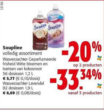 Colruyt Soupline aanbieding