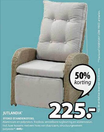 Jysk Stord Standenstoel aanbieding