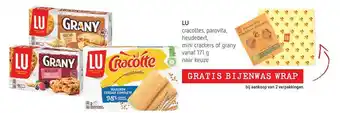 Lu Cracottes, Parovita, Heudebert, Mini Crackers Of Grany