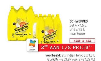 Spar Schweppes aanbieding