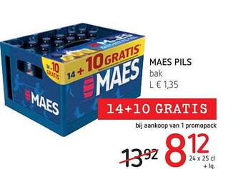 Spar Maes Pils aanbieding