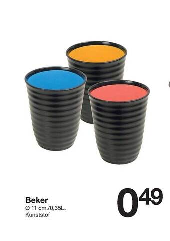 Zeeman Beker aanbieding