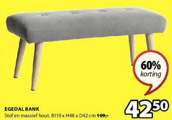 Jysk Egedal Bank aanbieding