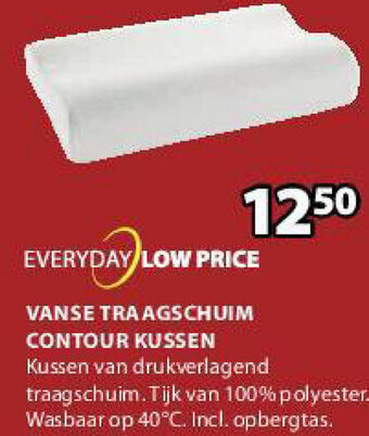 Jysk Vanse Traagschum Contour Kussen aanbieding