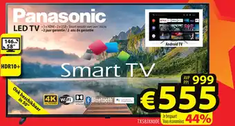 ElectroStock Panasonic LED TV TX58JX800E aanbieding