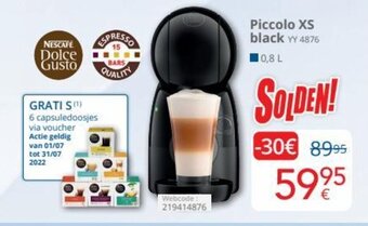 Eldi Piccolo XS Black YY 4876 aanbieding