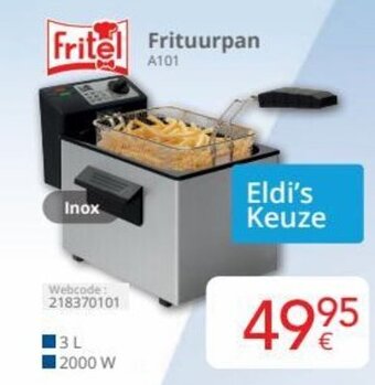 Eldi Fritel Frituurpan A101 aanbieding