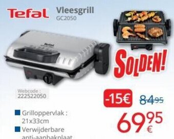 Tefal Vleesgrill GC2050