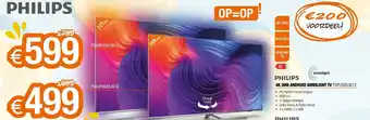 Expert Philips 4K UHD Android Ambilight TV PQPUS853612 aanbieding