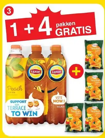1 Pack d'ice tea lipton 6 x 1,5 L