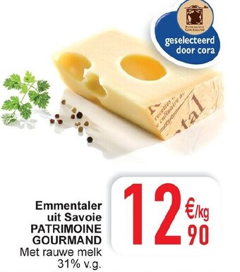 Cora Emmentaler uit savoie patrimoine gourmand aanbieding