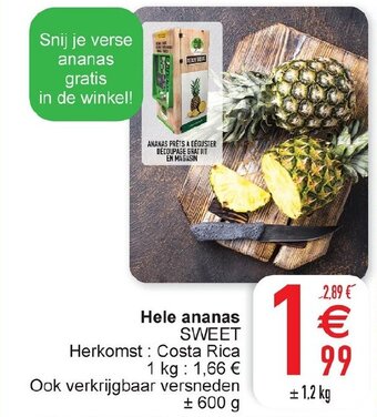 Cora Hele ananas aanbieding