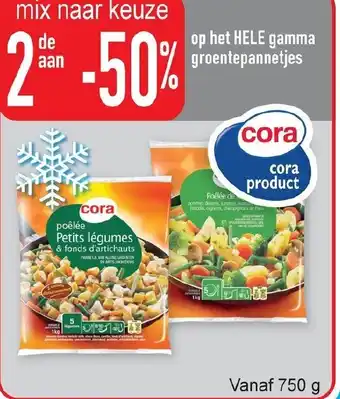 Cora Cora product 750g aanbieding