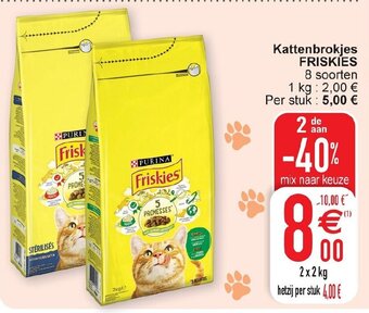 Kattenbrokjes friskies