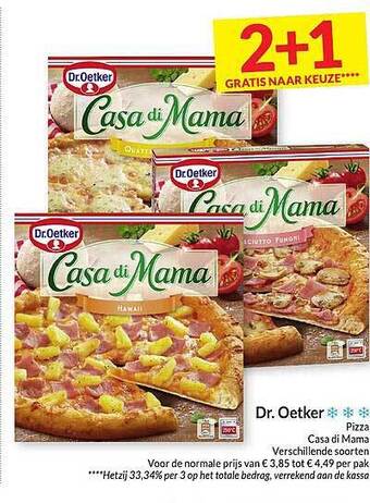 Intermarché Dr. Oetker aanbieding