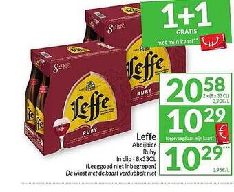 Intermarché Leffe aanbieding