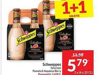 Intermarché Schweppes aanbieding