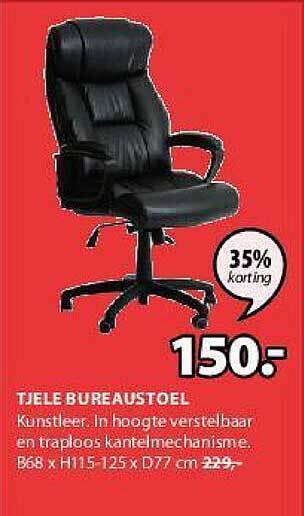 Jysk Tjele Bureaustoel aanbieding