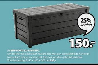 Jysk Svendborg Kussenbox aanbieding