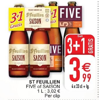 Cora St feuillien 4 x 33cl aanbieding