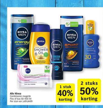 Albert Heijn Alle Nivea aanbieding