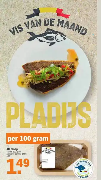 Albert Heijn Ah Pladijs aanbieding