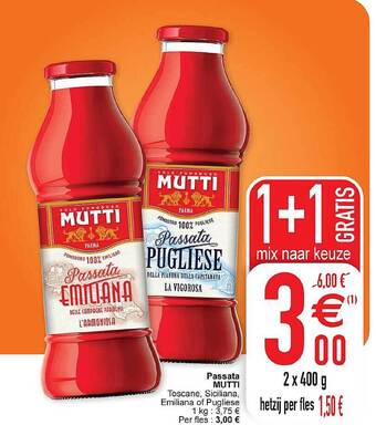 Cora Passata Mutti aanbieding