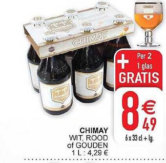 Cora Chimay aanbieding