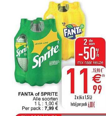 Cora Fanta Of Sprite aanbieding