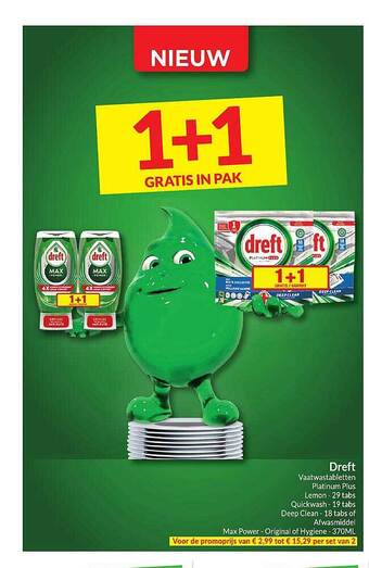 Intermarché Dreft aanbieding
