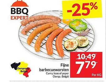 Intermarché Fijne Barbecueworsten aanbieding