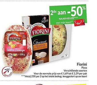 Intermarché Fiorini aanbieding