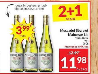 Intermarché Muscadet Sèvre Et Maine Sur Lie aanbieding
