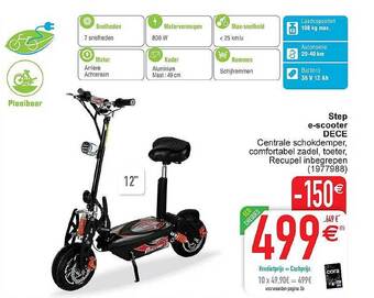 Cora Step E-scooter Dece aanbieding