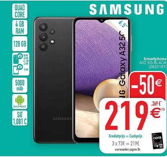 Cora Samsung Smartphone aanbieding
