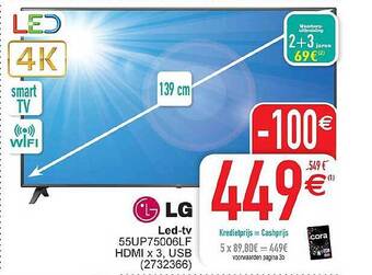 Cora Lg Led-tv aanbieding
