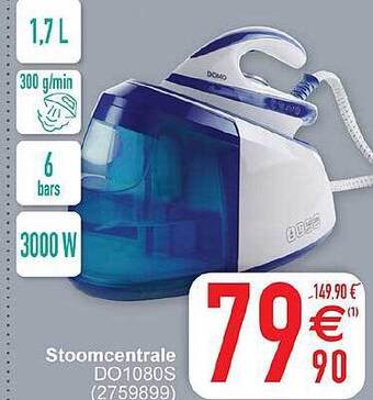 Cora Domo Stoomcentrale aanbieding